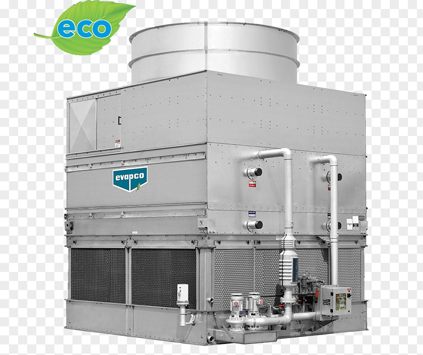 Cooling Tower Evaporative Cooler Evapco, Inc. Refrigeration HVAC PNG