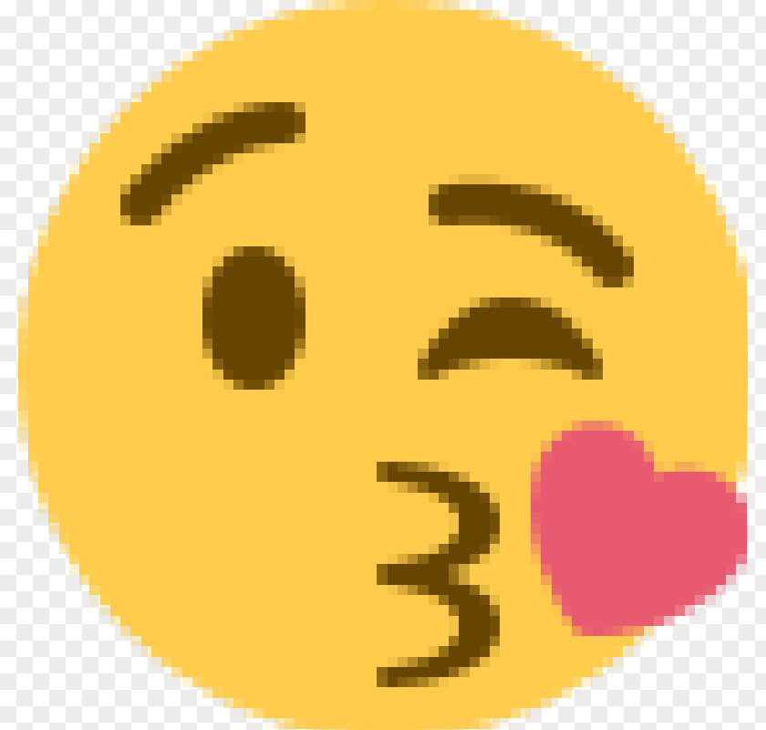 Emoji Sticker Kiss Wink Emoticon PNG