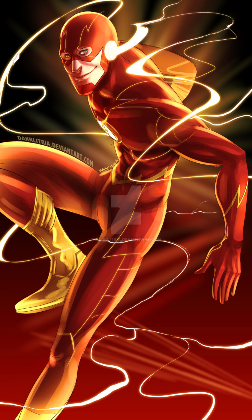 Flash Art Drawing DC Comics Comic Book PNG
