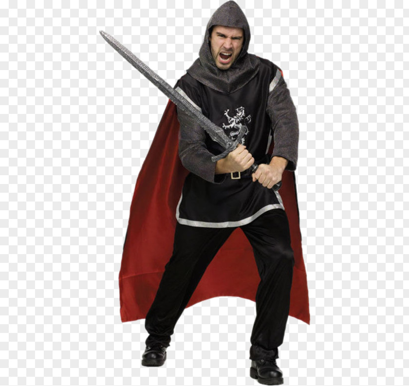 Knight King Arthur Halloween Costume Middle Ages PNG