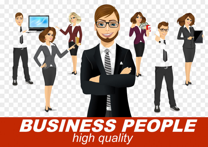 Suit Business People Buckle Creative HD Free Businessperson Stock Photography Royalty-free Illustration PNG