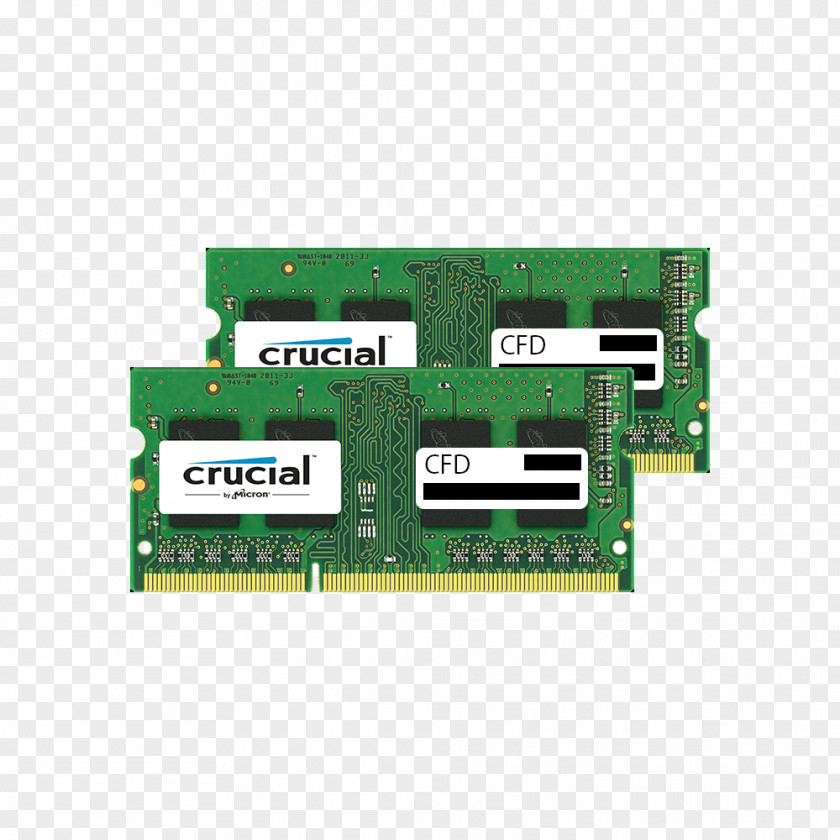 Laptop DDR3 SDRAM Flash Memory SO-DIMM PNG