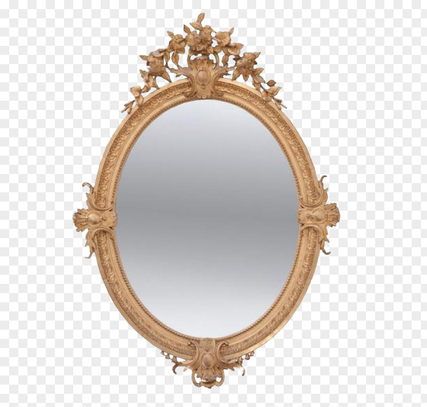 Mirror Gilding Gold Picture Frames Wood PNG