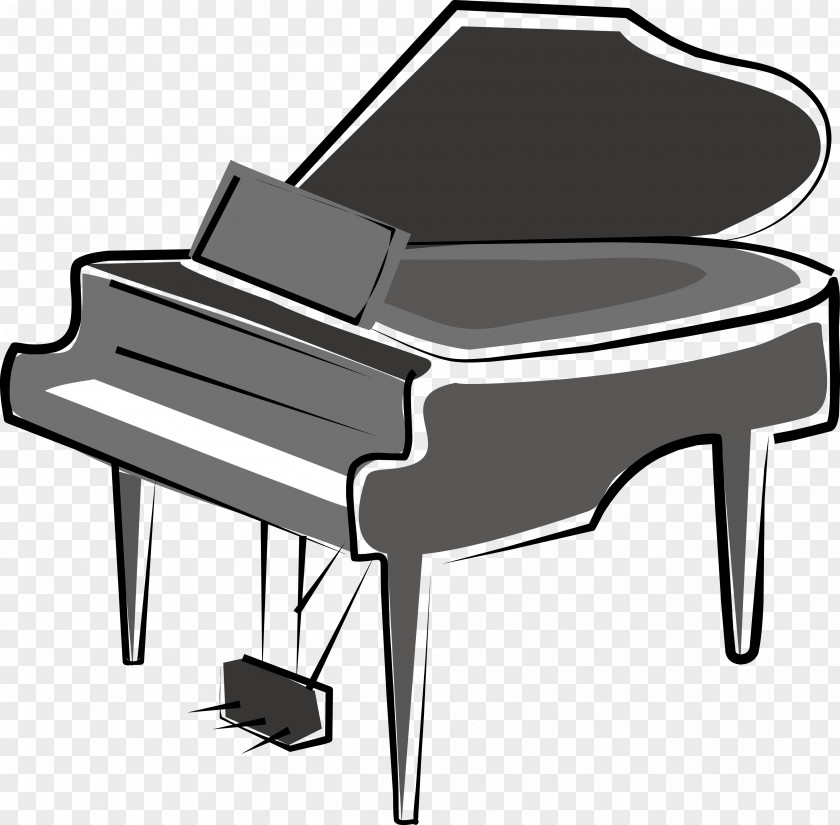 Piano Vector Fortepiano Musical Instrument PNG