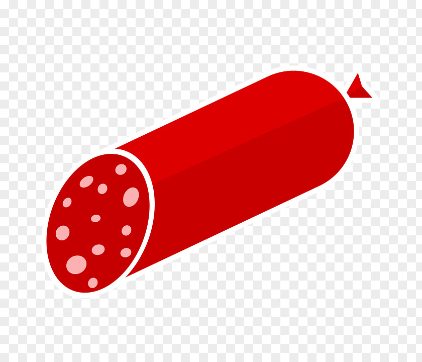 Sausage Salami Food Clip Art PNG