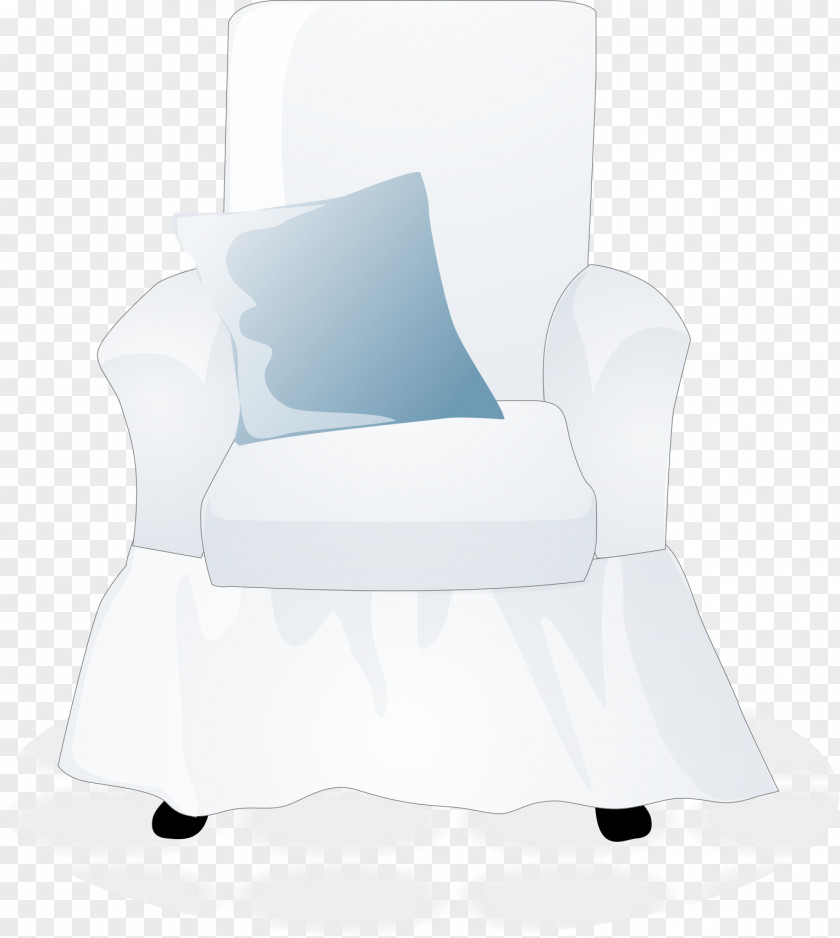 White Sofa Office Chair PNG