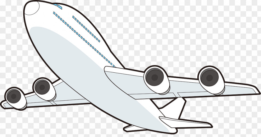 Aircraft Engine Line Art Travel Silhouette PNG
