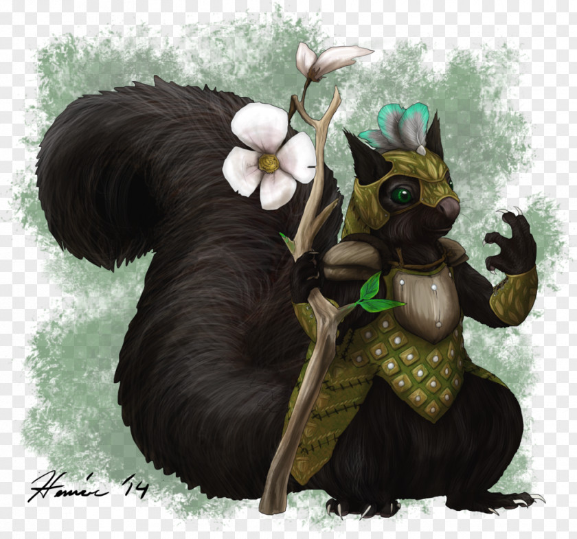 Drumming Druid Dungeons & Dragons Magic: The Gathering Unstable PNG