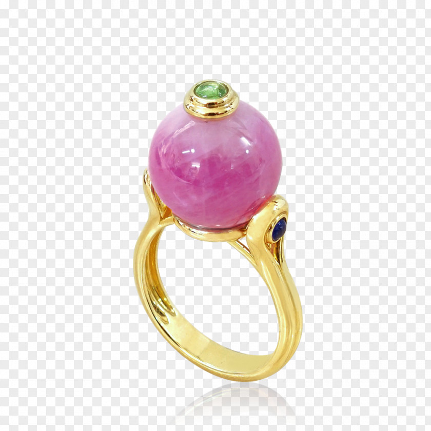 Ruby & Sapphire Ring Jewellery Gemstone PNG