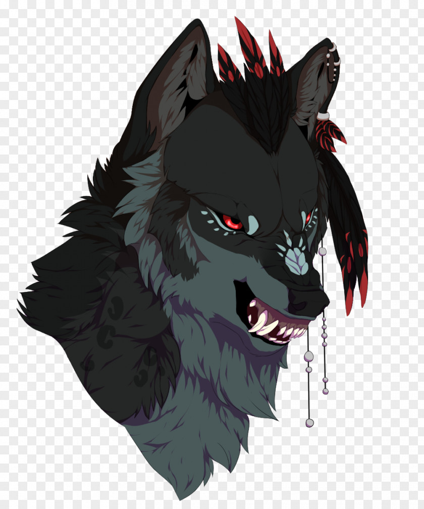 Flash Sale DeviantArt Demon Werewolf Dog PNG