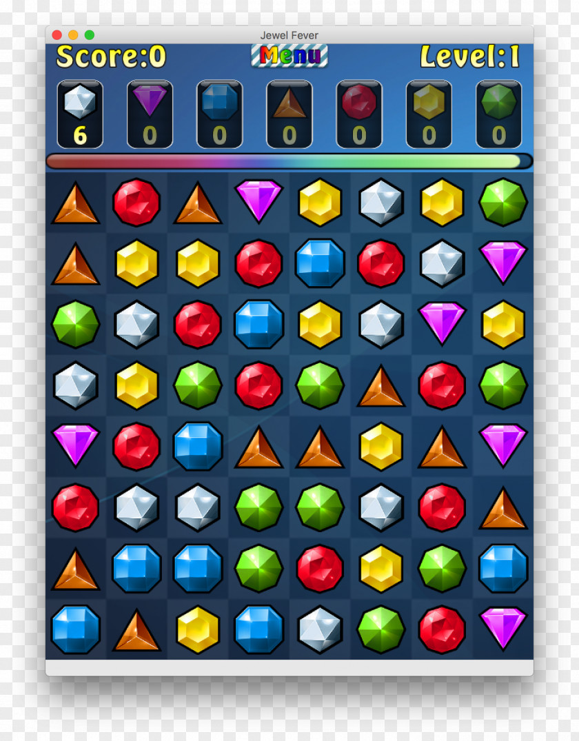 Jewel Fever 2 Game Drop Pattern PNG