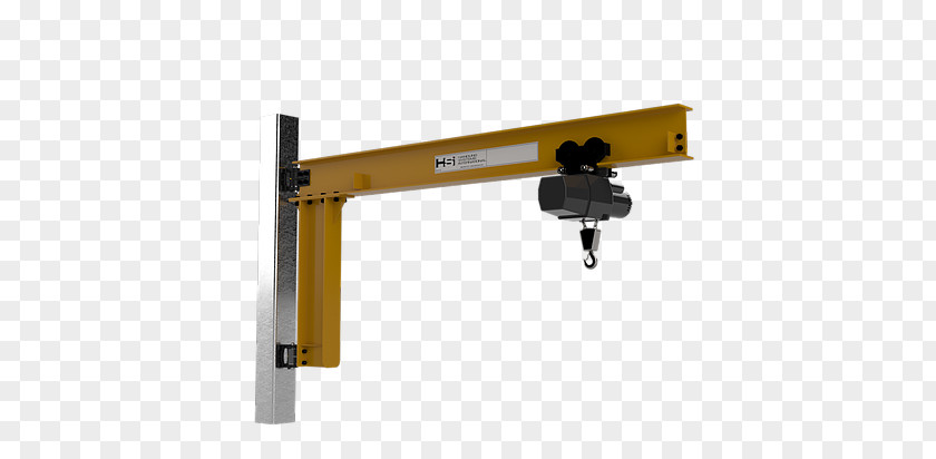 Jib Crane Slewing Machine Wall PNG