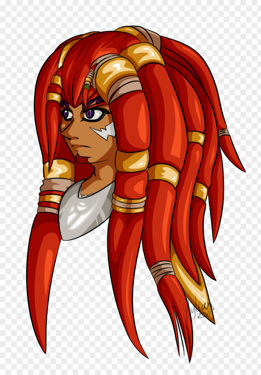 Knuckles The Echidna Sonic Riders & Dreadlocks Fan Art PNG