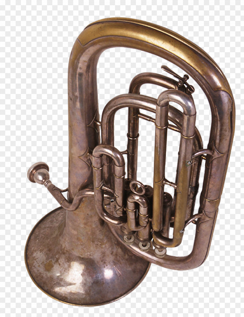 Metal Instruments Trombone Cornet Tuba Euphonium Musical Instrument PNG
