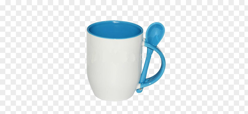 Mug Ceramic Spoon Coffee Cup PNG