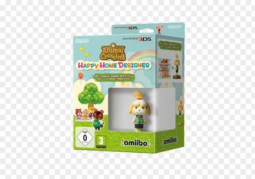 Nintendo Animal Crossing: Happy Home Designer New Leaf 3DS Amiibo PNG