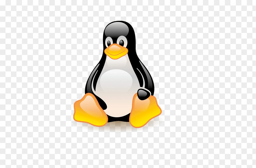 Penguin Tux Design Logo Linux PNG