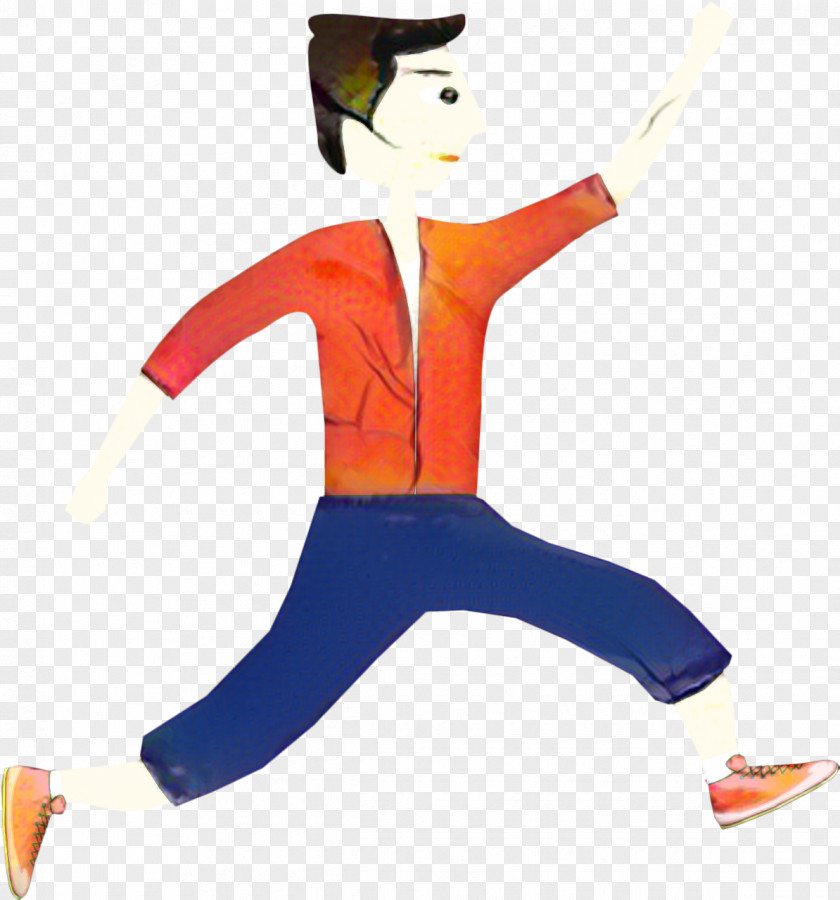 Animation Jumping Man Cartoon PNG