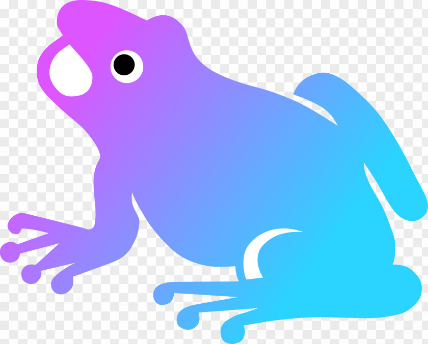 Frog Silhouette Clip Art PNG