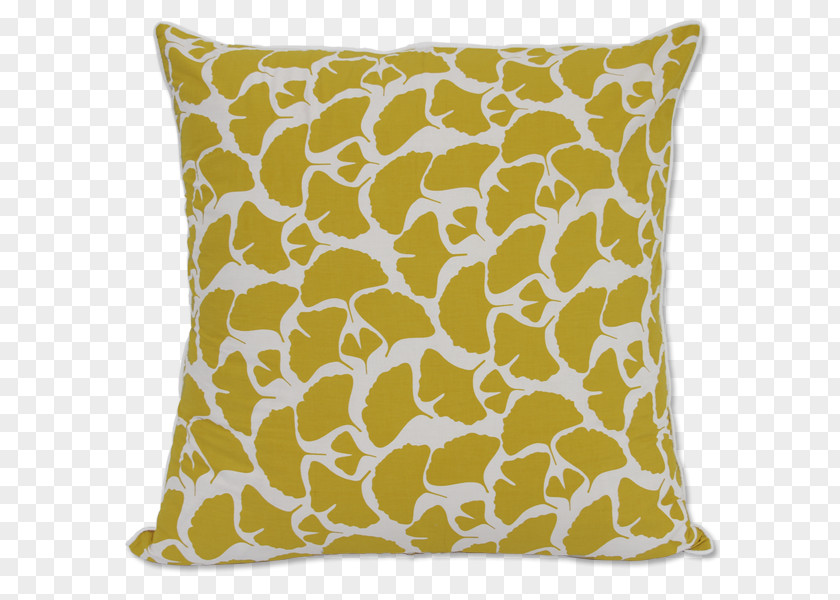 Pillow Cushion Throw Pillows Yellow Color PNG