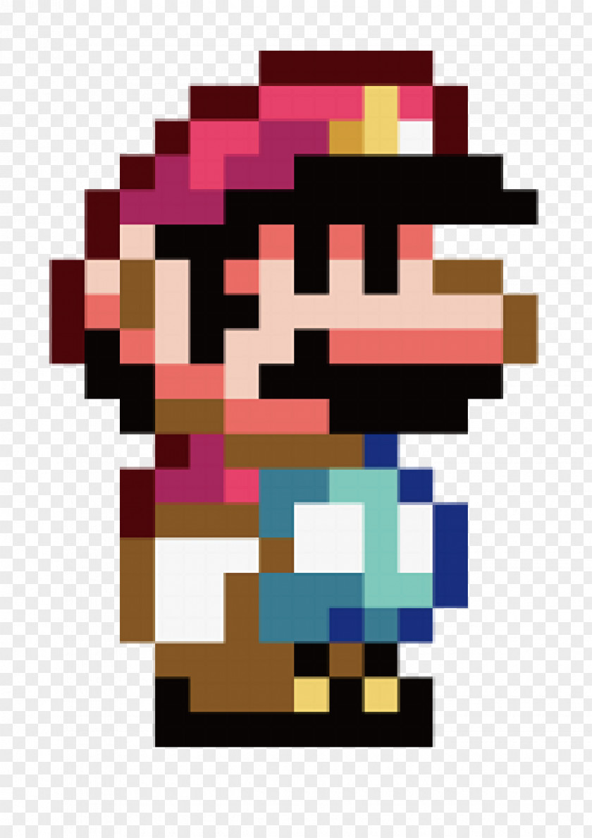 Pixel Super Mario World Bros. 3 Land PNG