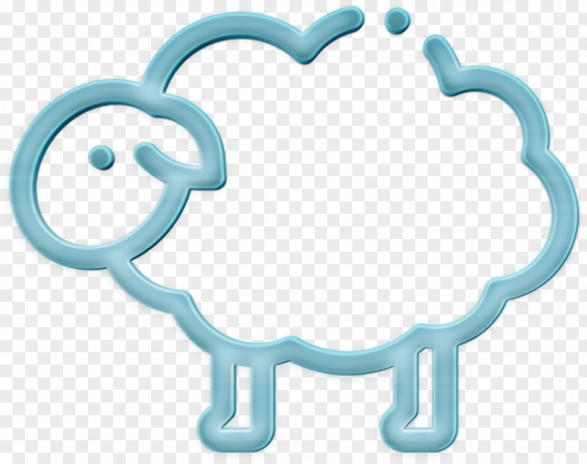 Sheep Icon Knitting PNG