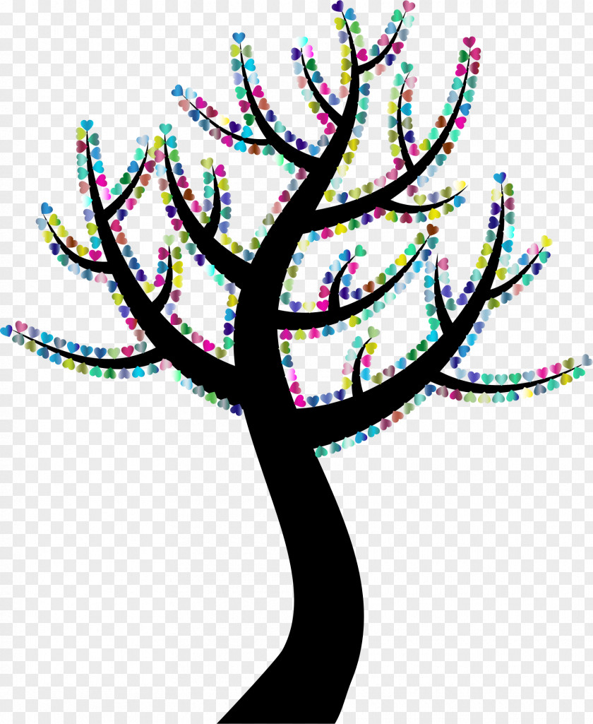 Tree Branch Color Clip Art PNG