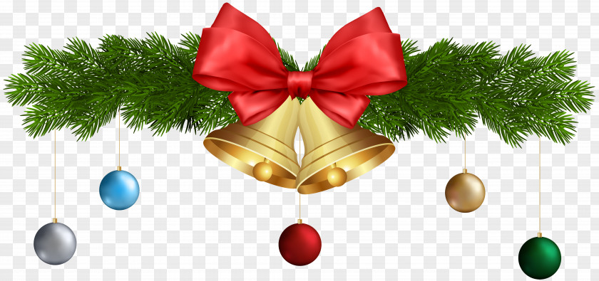 Christmas Bells And Ornaments Transparent Clip Art Ornament Jingle Bell PNG
