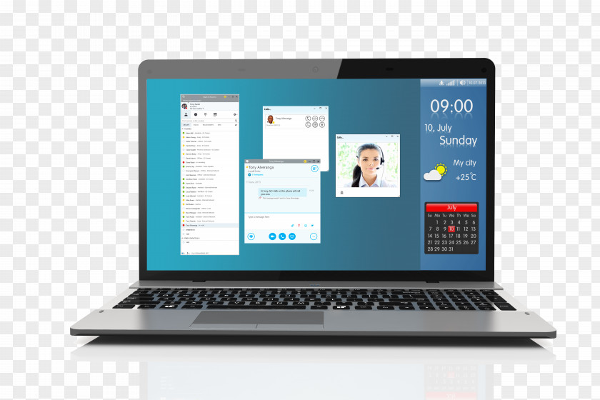 Skype Laptop Computer Monitors Personal Client PNG