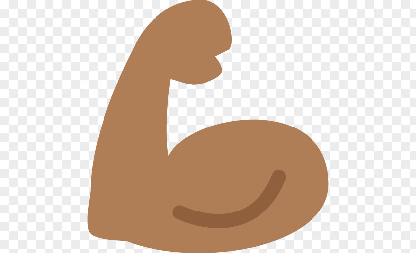 Emoji Muscle Human Skin Color Biceps PNG