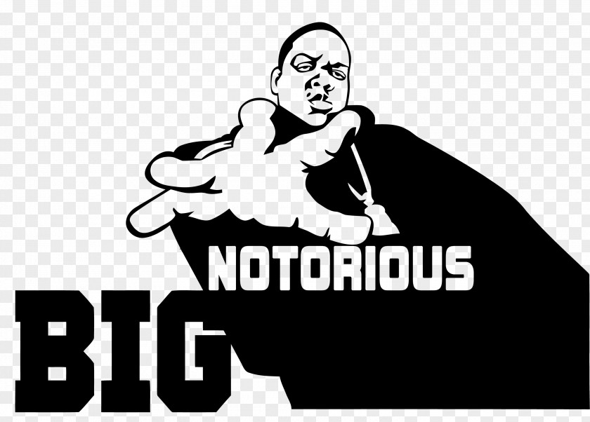 Poster Stencil Rapper PNG , notorious clipart PNG