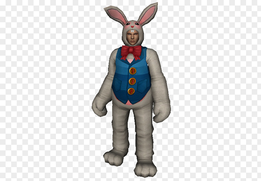 Rabbit Easter Bunny Costume Leporids Mascot PNG