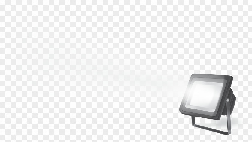Stage Front Light White Square Angle PNG