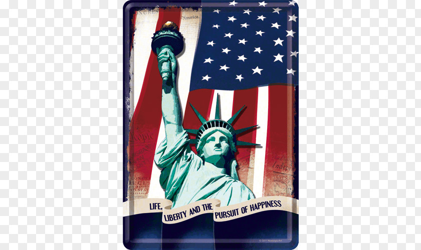 Statue Of Liberty Steel Fridge Magnet (NA) Art Sculpture PNG