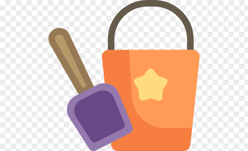 Toy Bucket And Shovel Sand Icon PNG