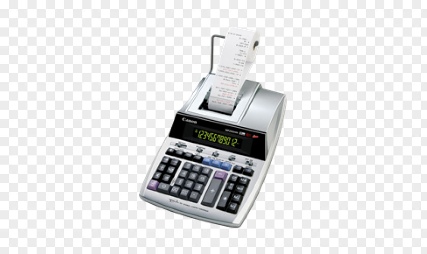 Typewriter Canon Office Supplies Paper Calculator Printing PNG