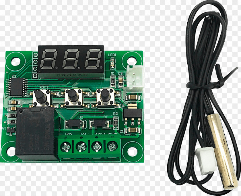 Xh Microcontroller Thermostat Electronic Component Electronics Electrical Switches PNG