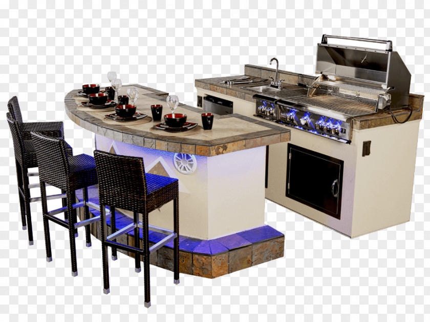 Barbecue Table Paradise Grills Direct | Outdoor Kitchens, Bars, Grills, Fire Pits In Naples Sarasota Grilling PNG