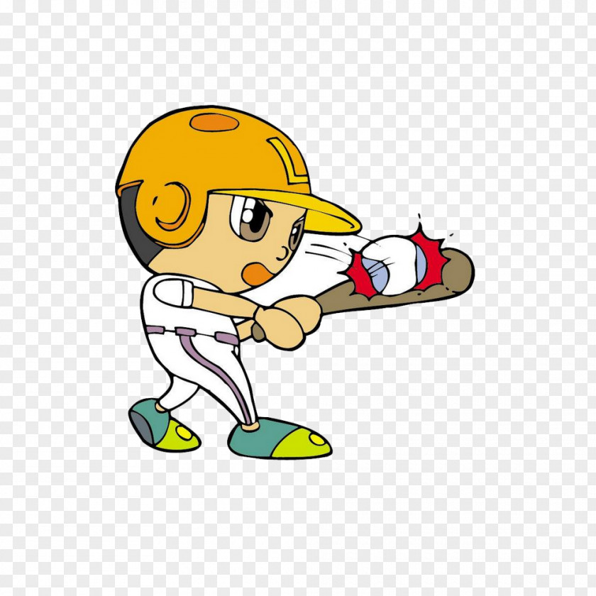 Cartoon Baseball Sports Clip Art Image PNG