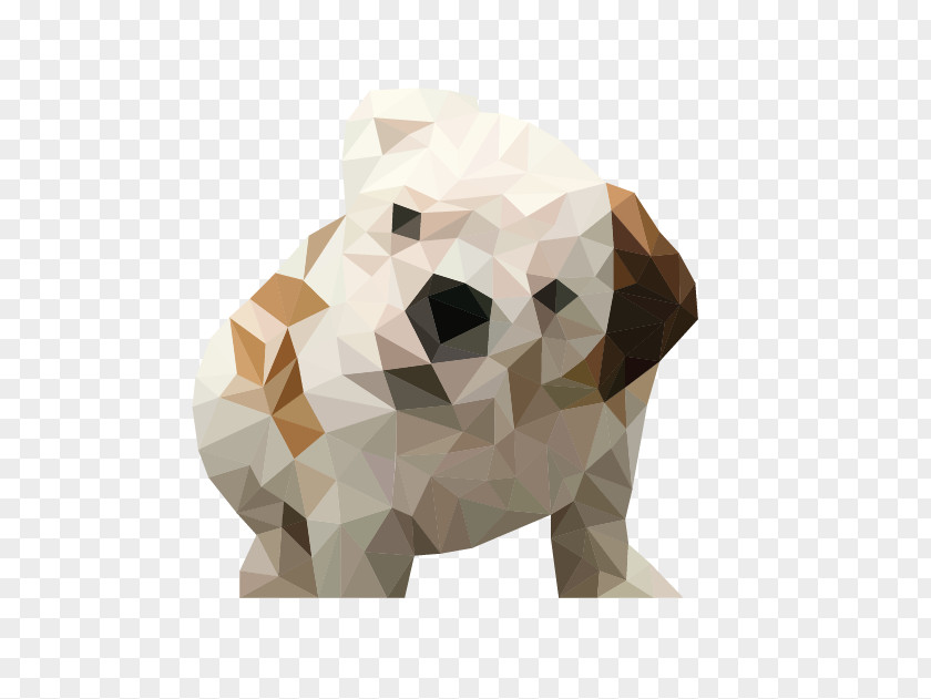 Dog Geometry Graphic Design Illustrator PNG