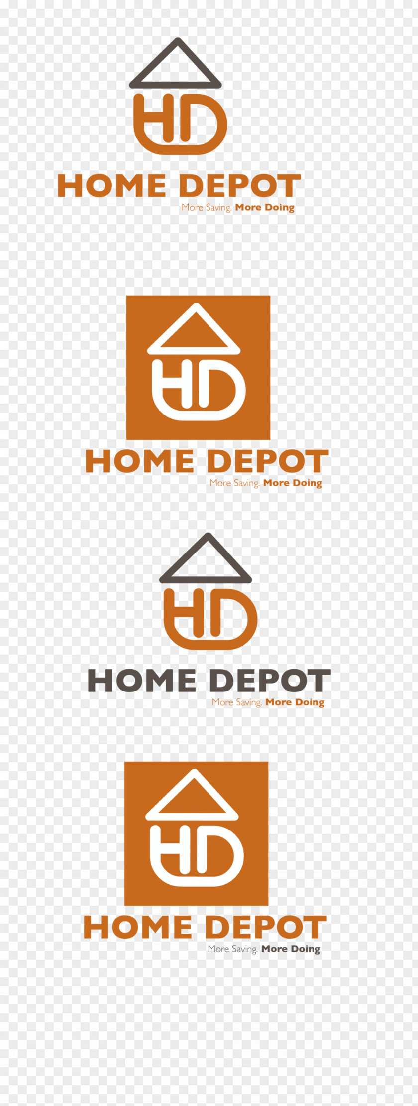 Logo Rebranding The Home Depot PNG