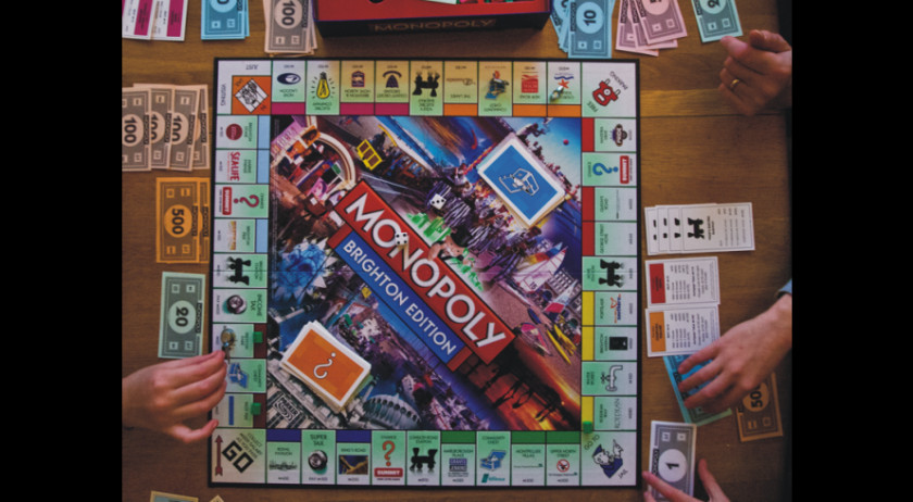 Monopoly City Board Game Brighton Beach PNG