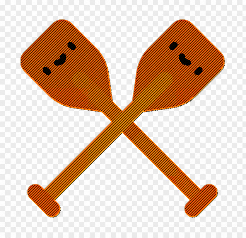 Oars Icon Fishing Sailor PNG