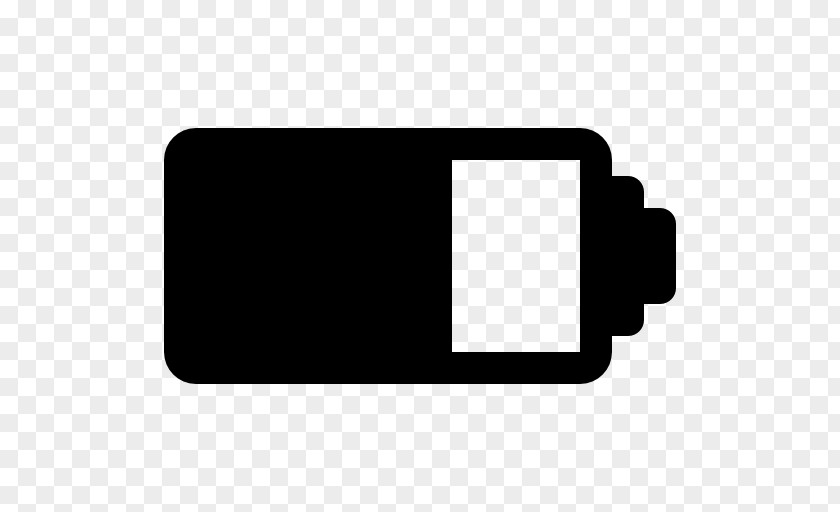 Battery Icon Rectangle Font PNG