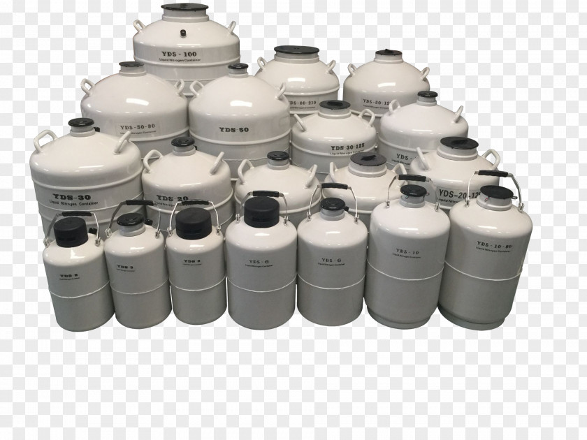 Container Liquid Nitrogen Storage Tank Cryogenics PNG
