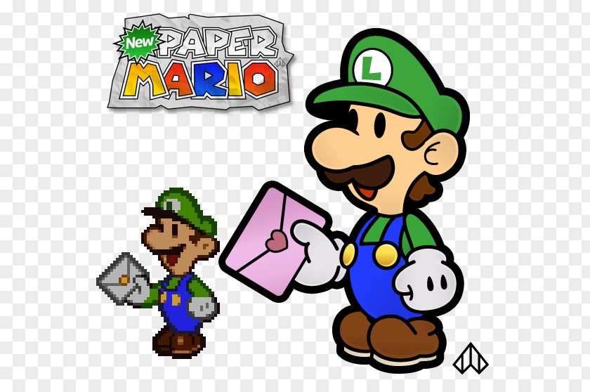Luigi Super Paper Mario & Luigi: Jam Bros. PNG