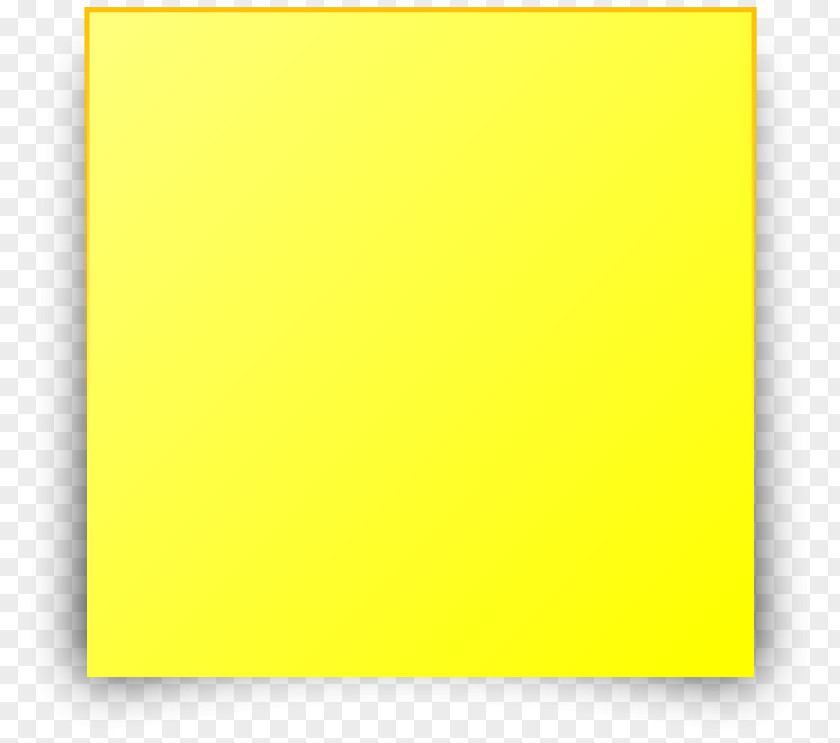 Sticky Notes Post-it Note Paper Sticker Yellow PNG