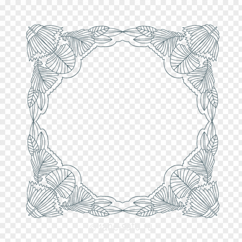 Design Picture Frames White Pattern PNG