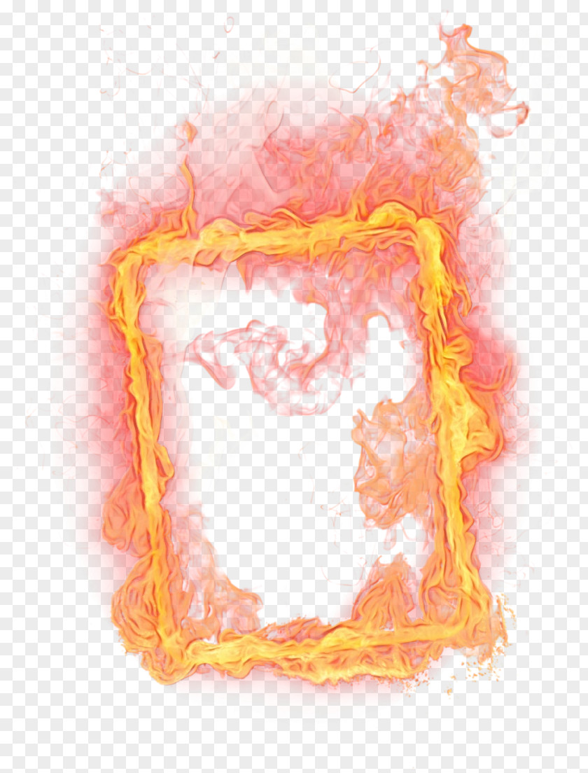 Orange Fire Picture Cartoon PNG