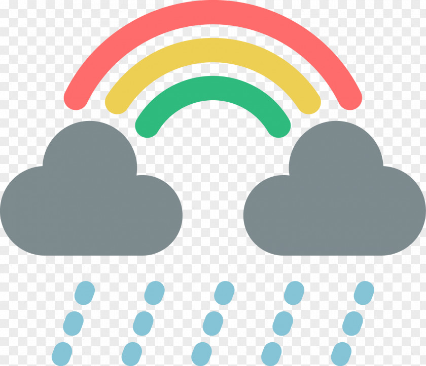 Rainbow Vector After Rain PNG